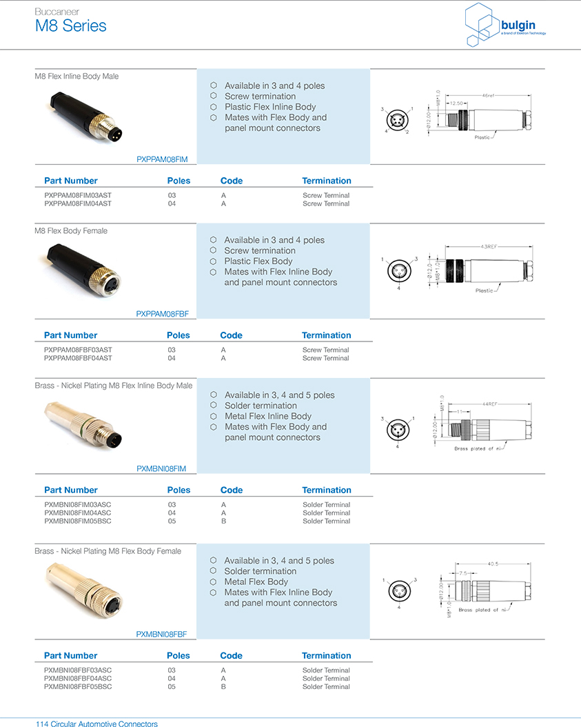 M8 A型母頭裝配式連接器規(guī)格型號(hào) M8 A型母頭裝配式連接器規(guī)格型號(hào)